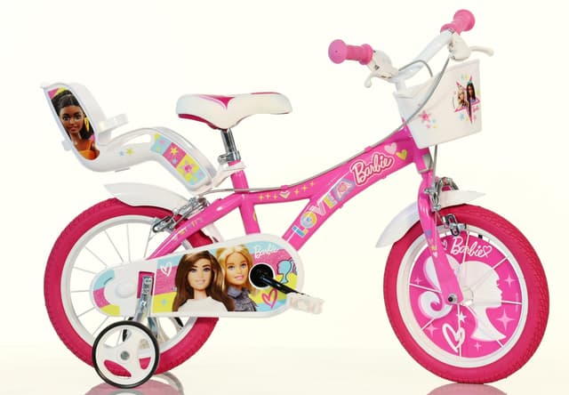 Dino Bikes Barbie Children's Bicycle 16" Pink
