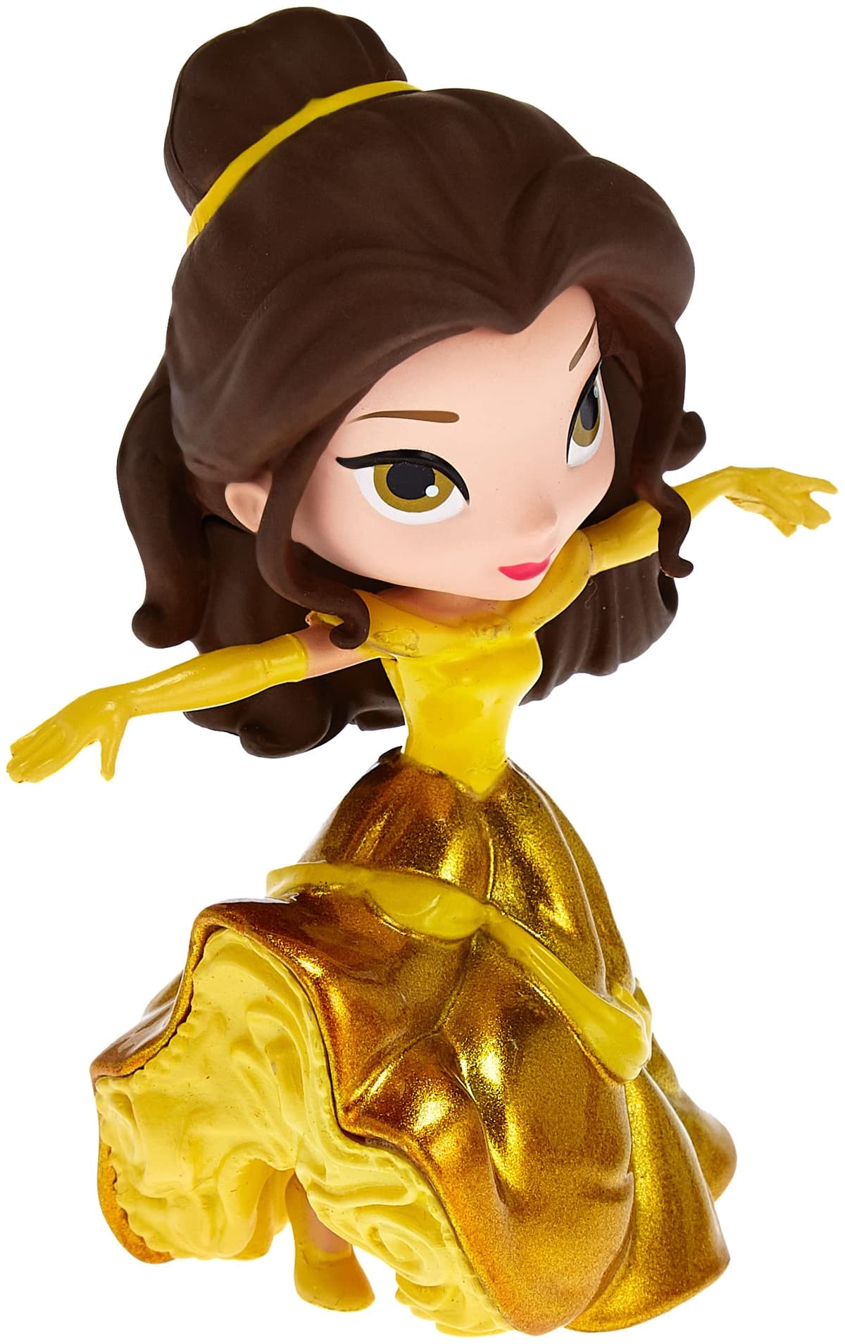 Disney Princess Gold Gown Belle Figure Jada, 10 cm