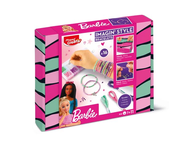 MAPED Barbie Creative Set, Make Bracelets