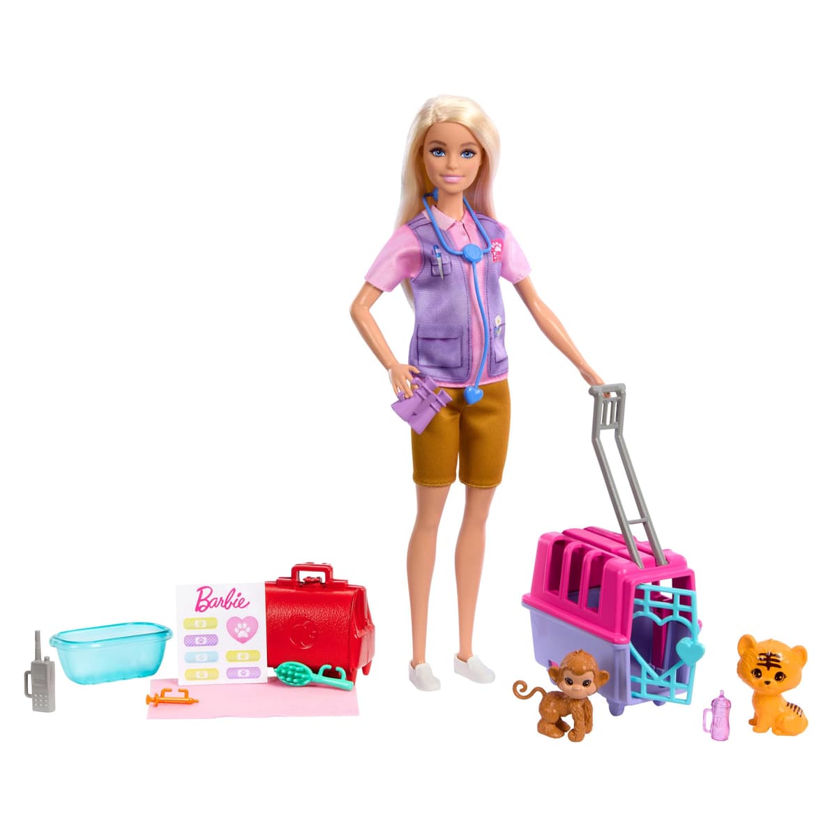 Barbie Doll - Barbie Set with Animals