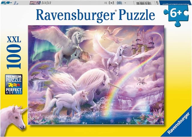 Пъзел Ravensburger 100 ел. XXL - Пегас еднорог