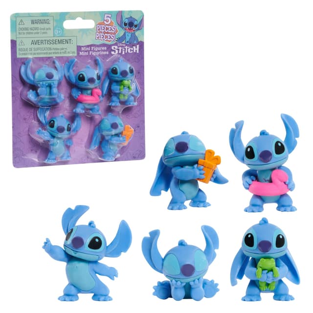 Disney Stitch - Set of 5 Mini Figures