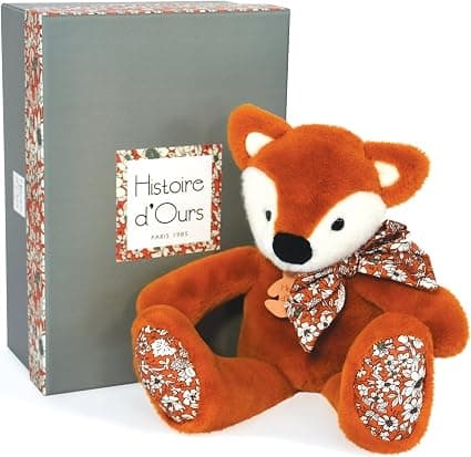 Doudou Copain Calin Fox Plush Toy 25 cm, HO3124