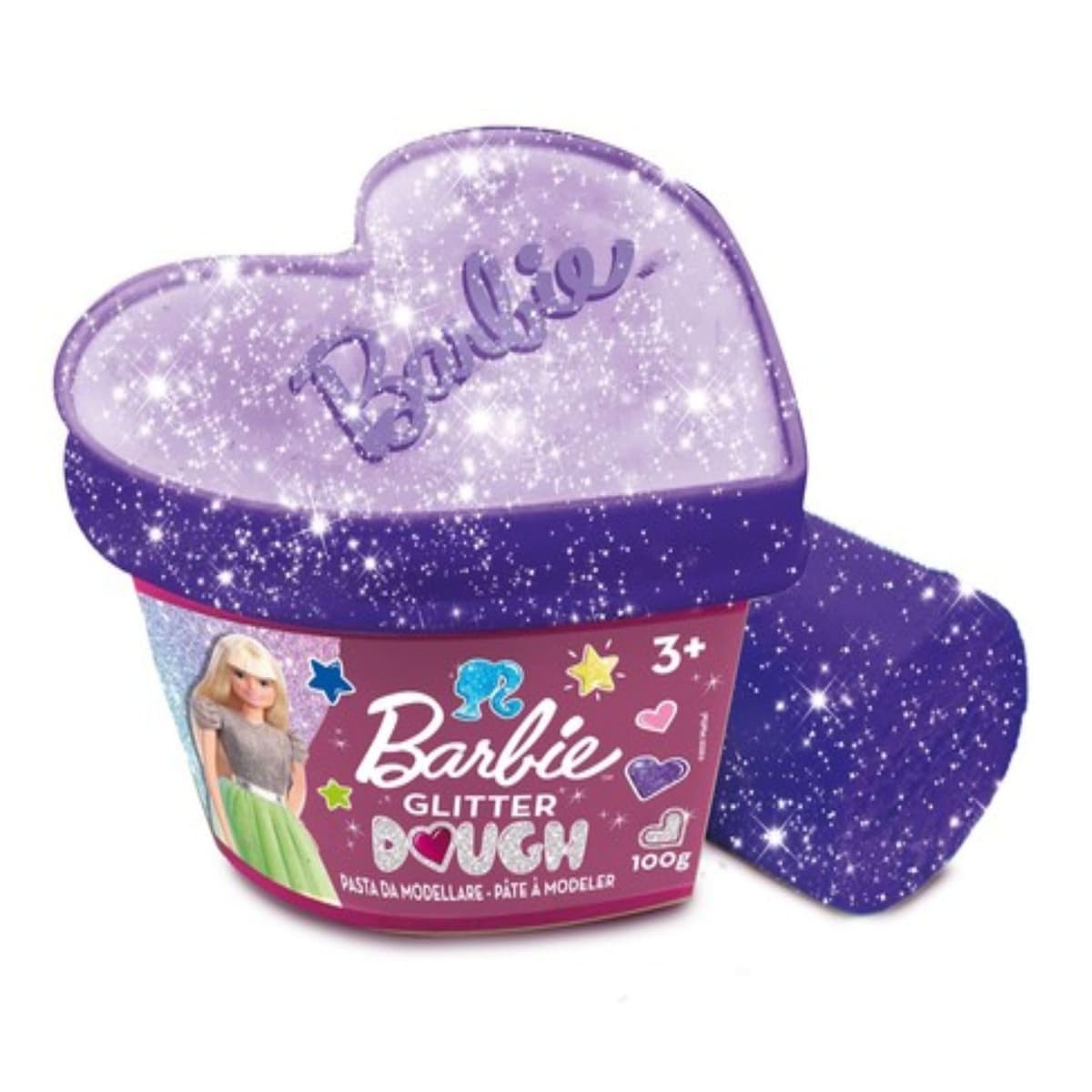 Lisciani Barbie Glitter Play Dough 88744