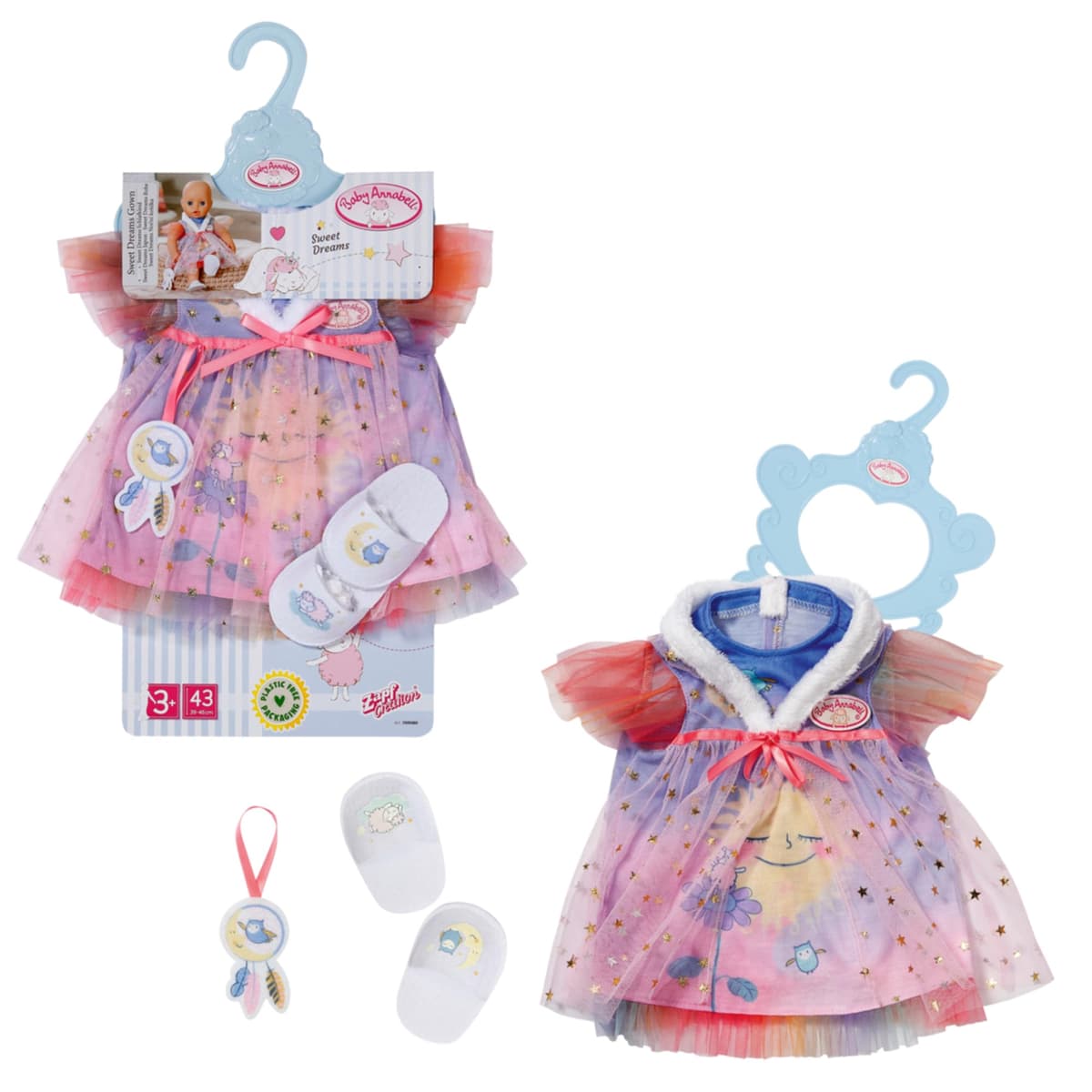 Baby Annabell - Рокля Сладки сънища, 43 см
