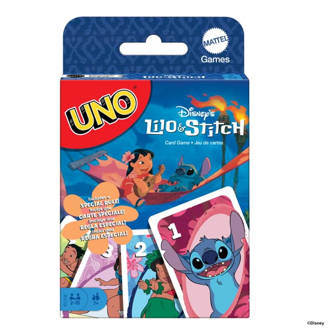 JCC10 UNO Lilo and Stitch Playing Cards