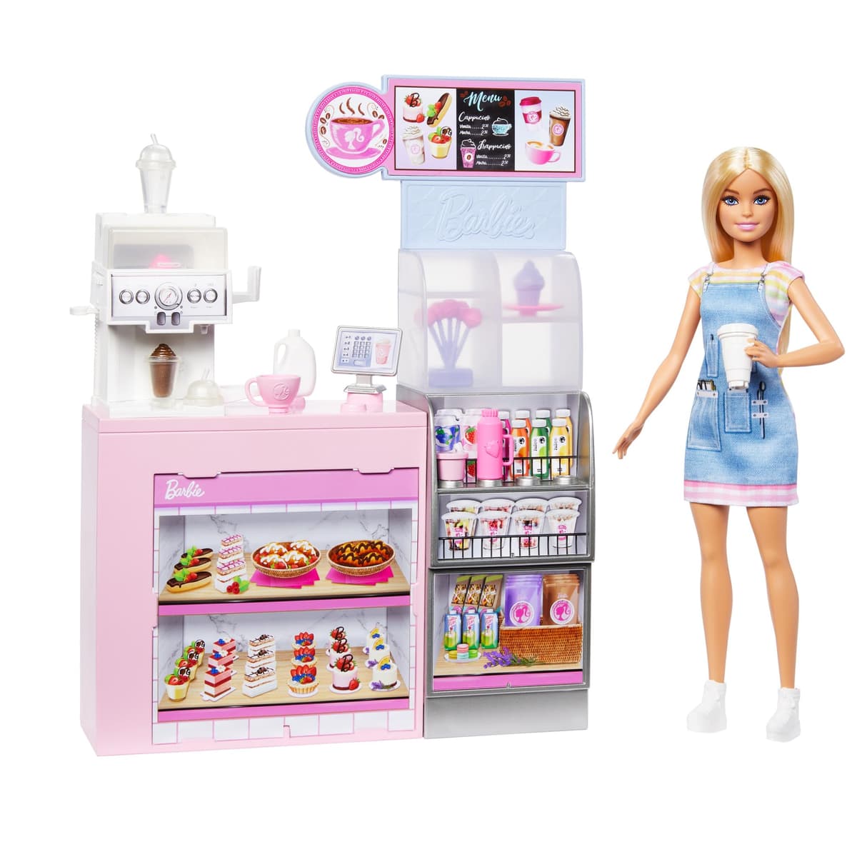 Barbie Doll - Cafe Play Set