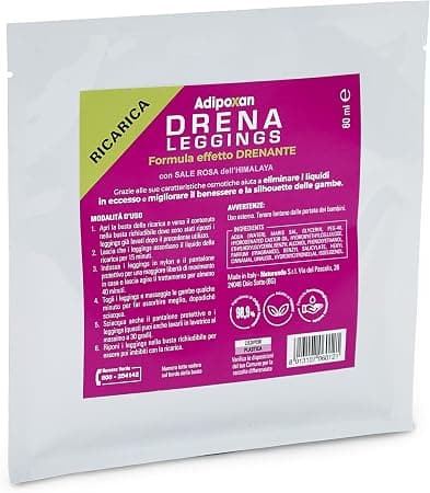Naturando Пълнител с осмотичен разтвор и хималайска розова сол Adipoxan За дрениращ козметичен клин 60 ml