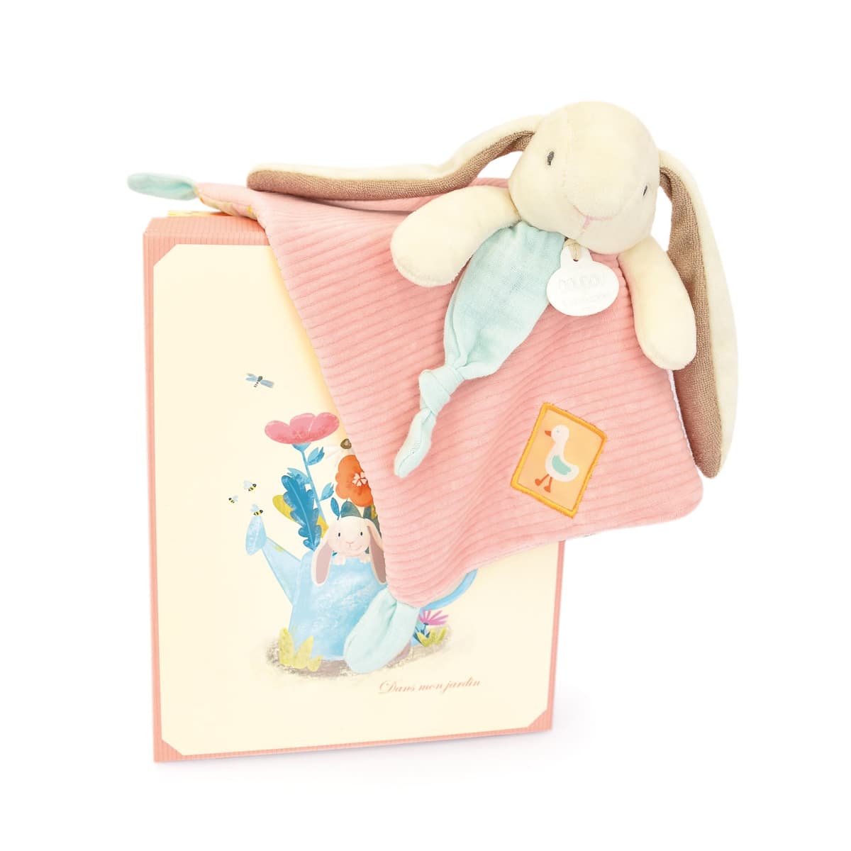 Doudou Bunny Cuddly Plush Toy 27 cm, DC4207