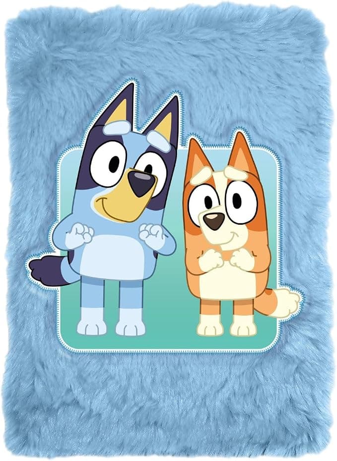 Плюшена тетрадка Kids Licensing Bluey A5