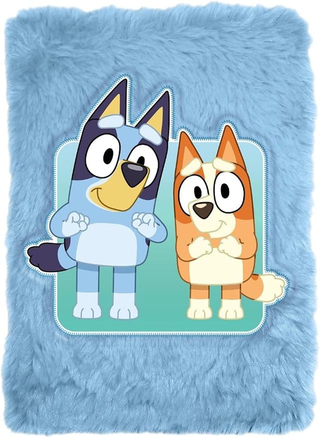 Плюшена тетрадка Kids Licensing Bluey A5