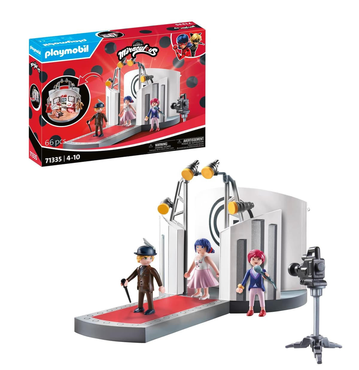 Playmobil - Калинката и Черния котарак: Модното шоу в Париж