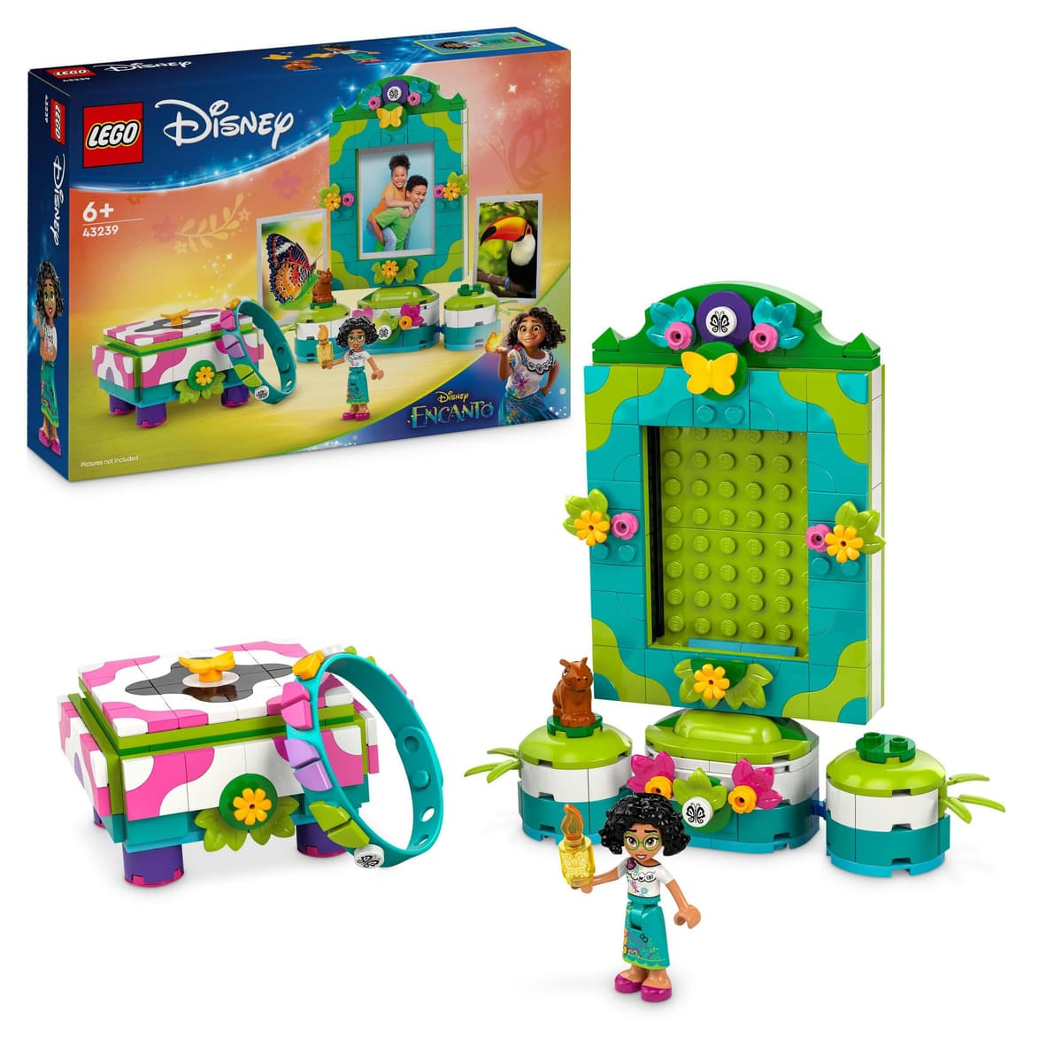 LEGO® Disney Princess™ 43239 - Рамка за снимка и кутията за бижута на Мирабел
