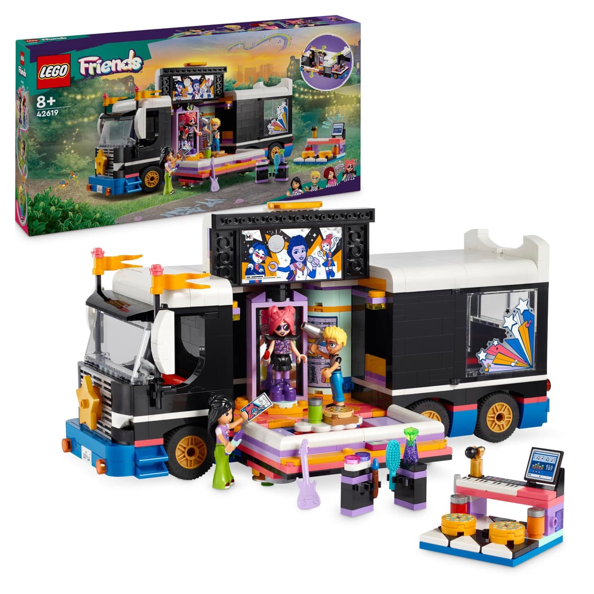 LEGO® Friends 42619 - Pop Star Tour Bus