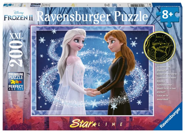 Ravensburger Puzzle 200 pcs XXL - Frozen: Charming Sisters