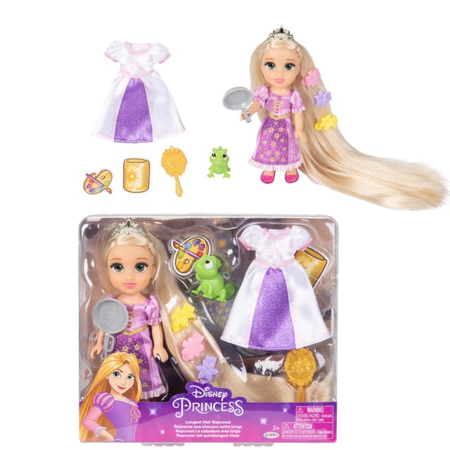 Disney Princess - Rapunzel Doll, 15 cm