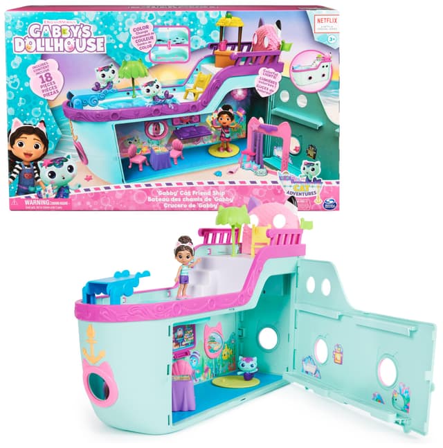 Gabby's Dollhouse - Игрален комплект: Кораб