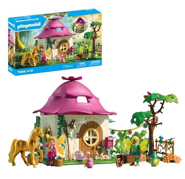 Playmobil - Уютна приказна къща със златен еднорог