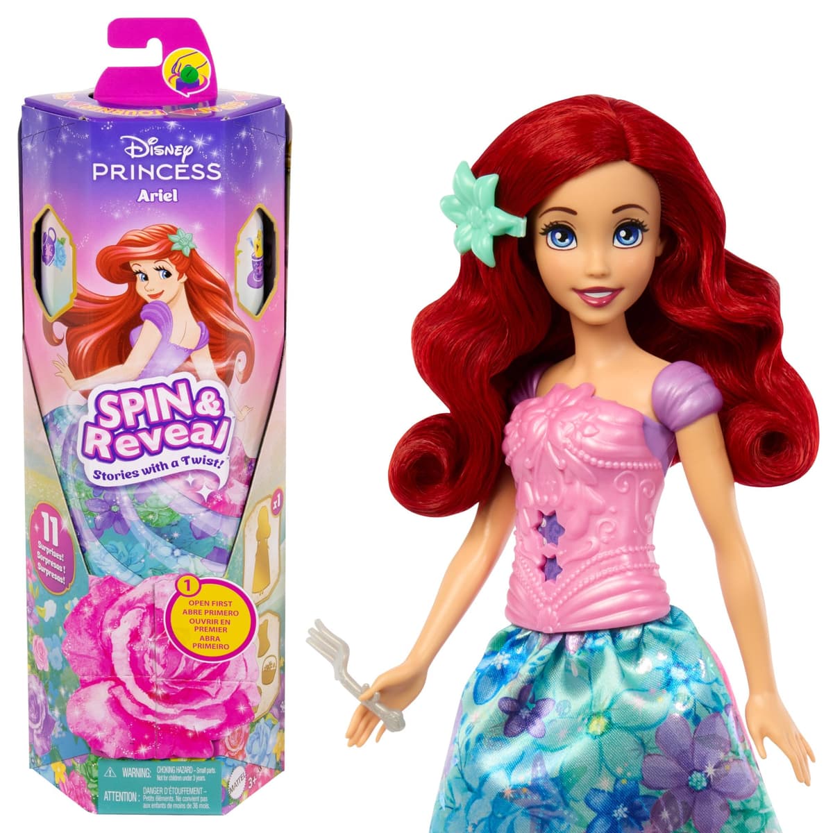 Disney Princess Doll - Twist and Transform: Ariel
