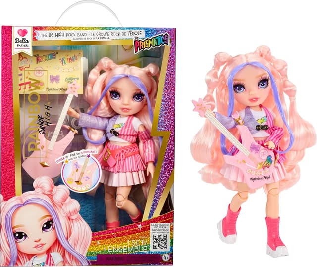 Кукла Rainbow High - Junior High Рок банда, Bella Parker