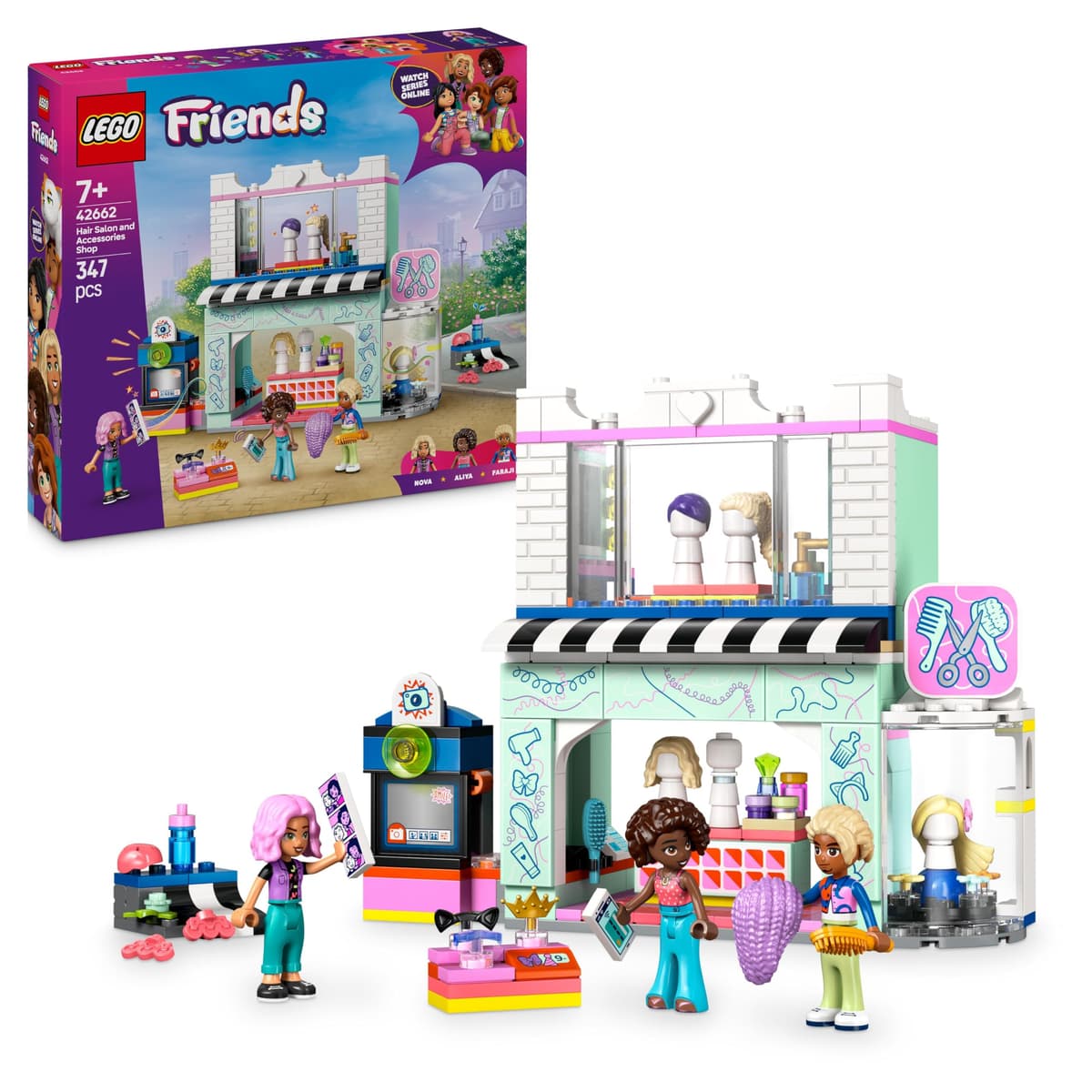 LEGO® Friends 42662 - Hair Salon and Accessories Shop