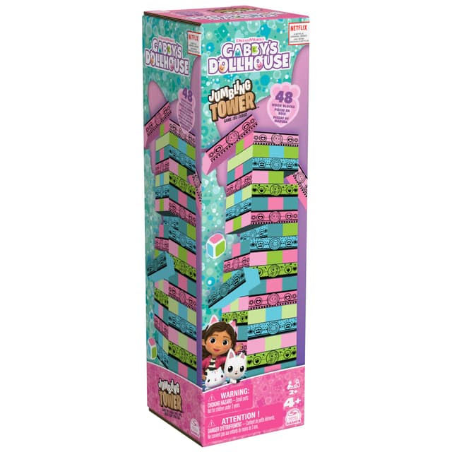 20141595 Gabby's Dollhouse Leaning Tower Game