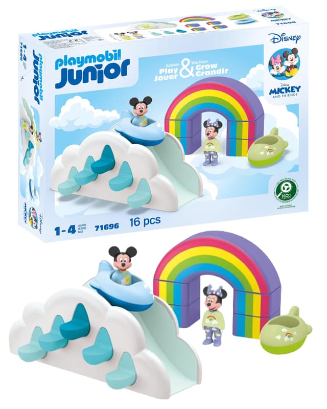 Playmobil - Junior & Disney: Домът в облаците на Мики Маус и Мини Маус