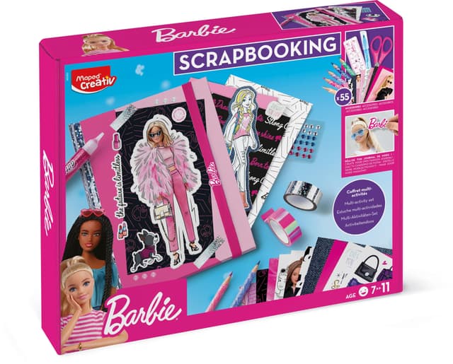 Креативен комплект таен дневник Barbie