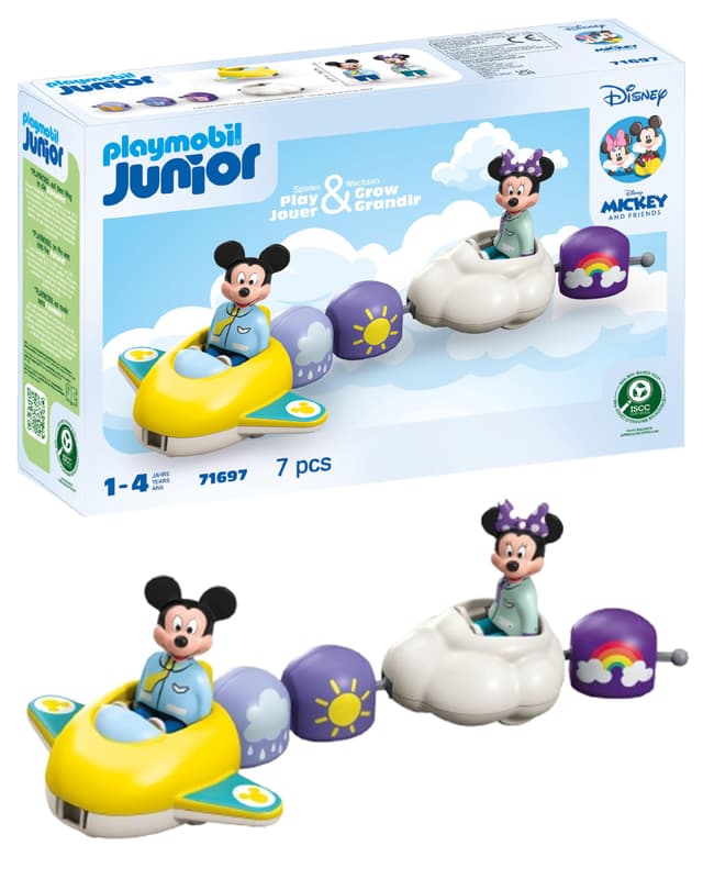 Playmobil - Junior & Disney: Разходка в облаците на Мики Маус и Мини Маус