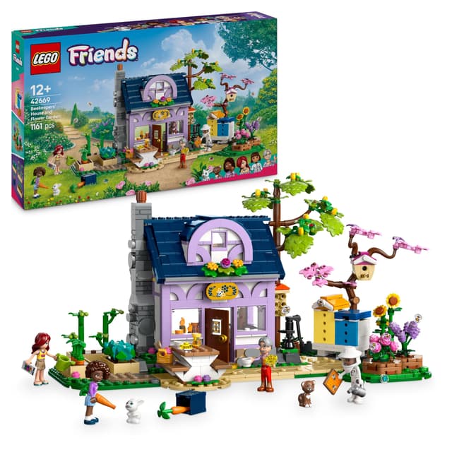 LEGO® Friends 42669 - Пчеларска къща и цветна градина