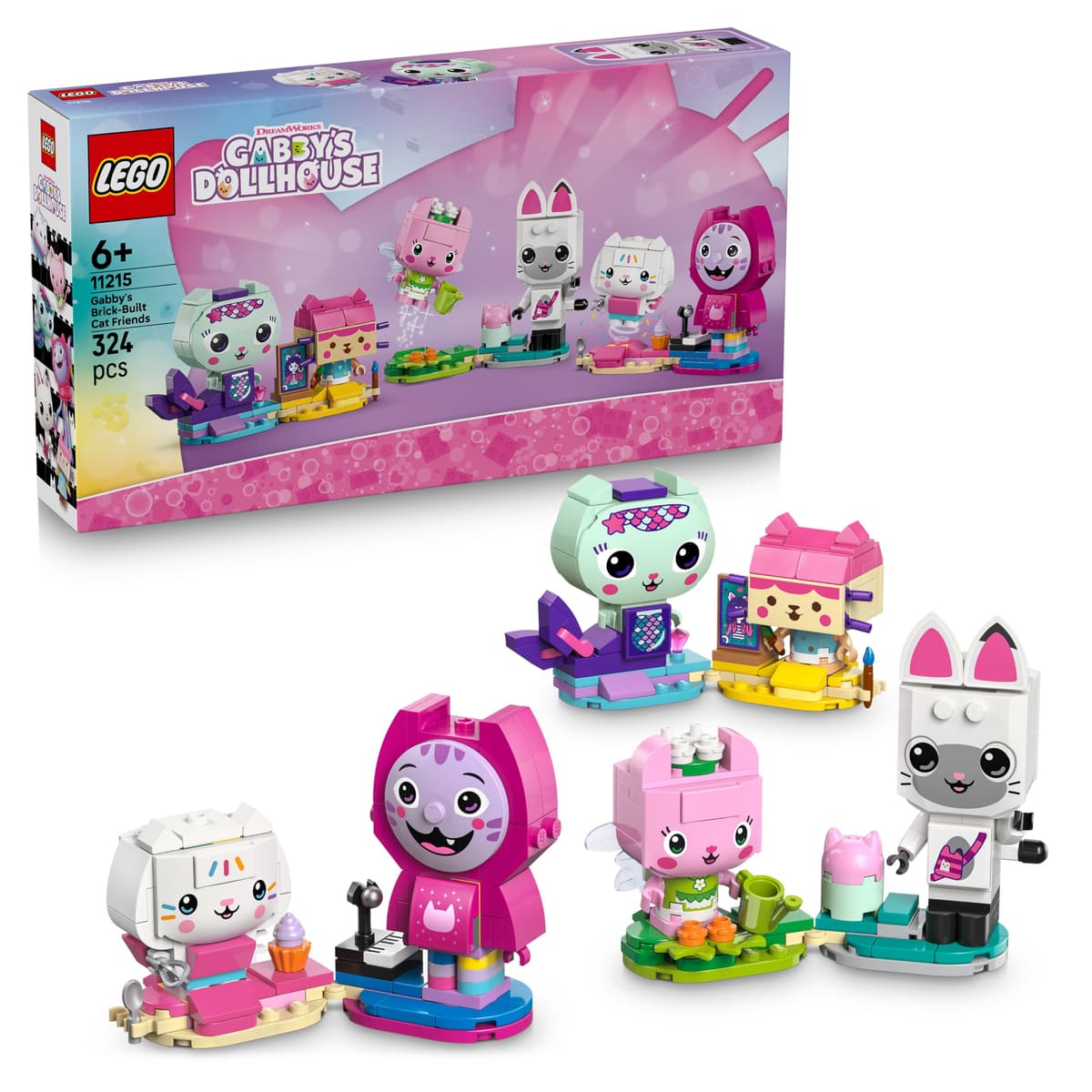 LEGO® Gabby's Dollhouse 11215 - Gabby's Brick Cat Friends