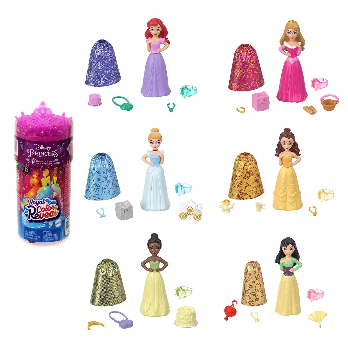 Disney Princess Color Reveal S2 Surprise Doll
