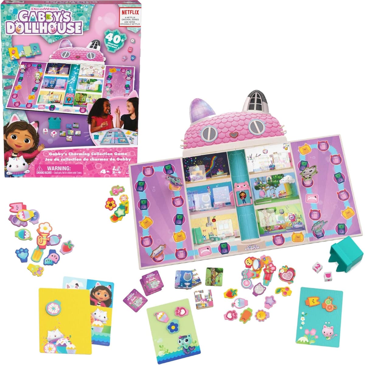 Gabby's Dollhouse - Dollhouse Decorating Board Game