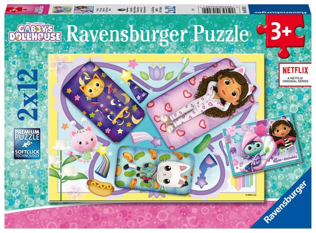 Ravensburger Puzzle 2x12 pcs - Gabby's Dollhouse
