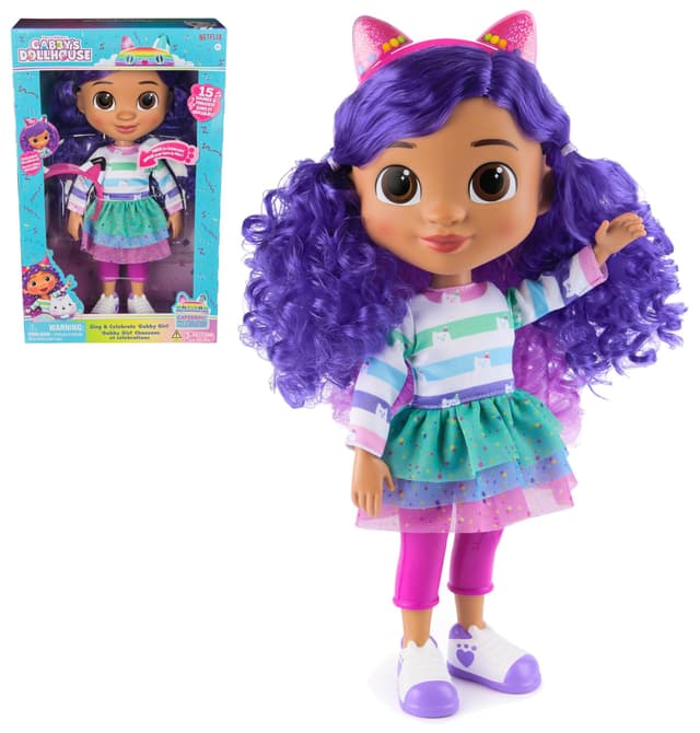 Gabby's Dollhouse - Gabby Doll with Sounds, 33 cm