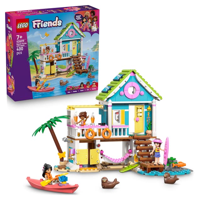 LEGO® Friends 42699 - Плажна къща с тюлени