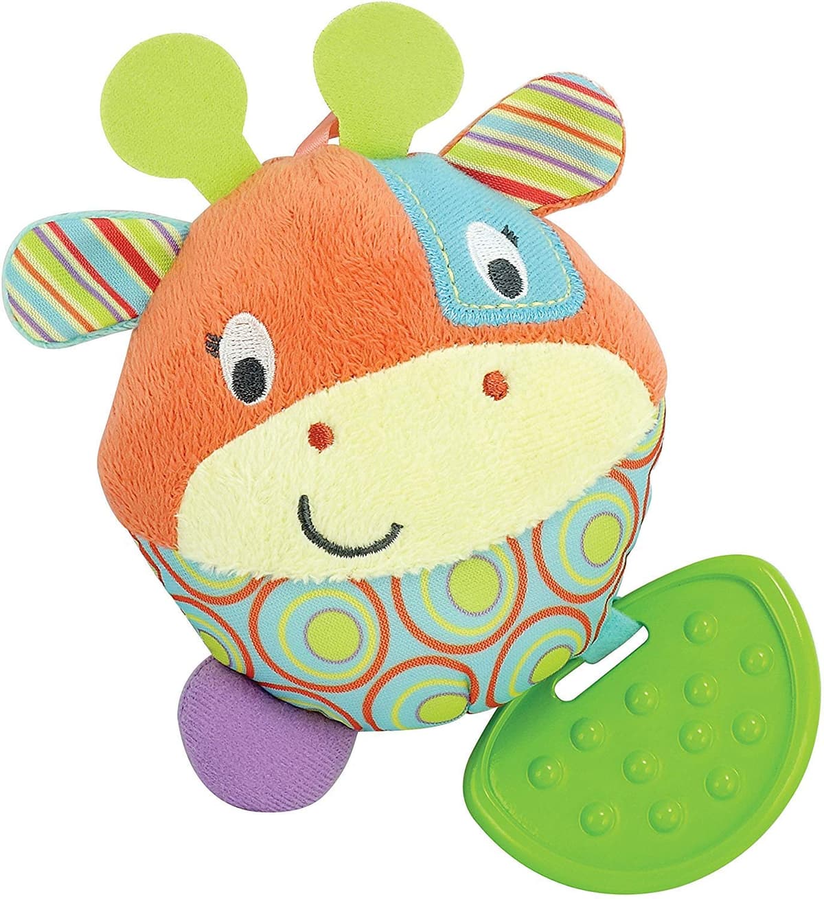 WINFUN Плюшена дрънкалка крава Little Pals