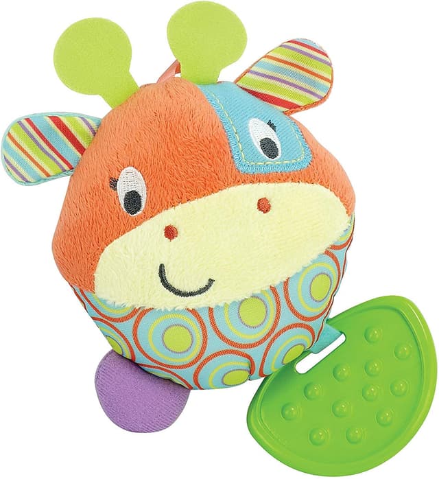 WINFUN Плюшена дрънкалка крава Little Pals