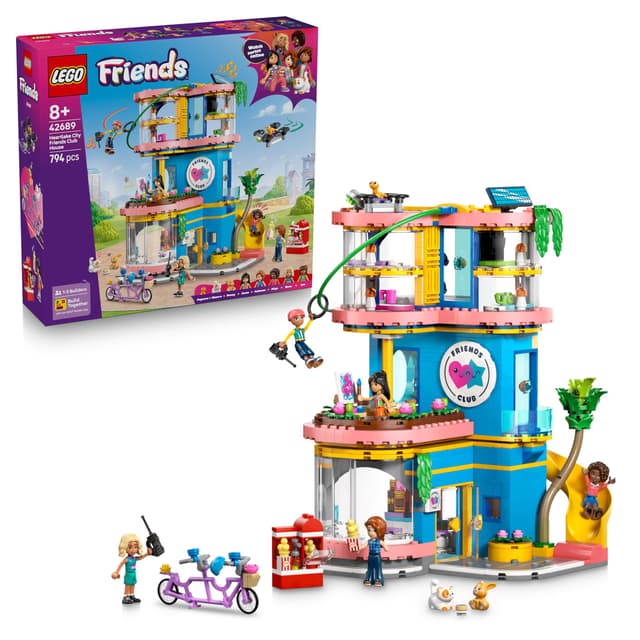 LEGO® Friends 42689 - Къща на клуба на приятелите в Хартлейк сити
