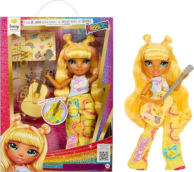 Кукла Rainbow High - Junior High Рок банда, Sunny Madison