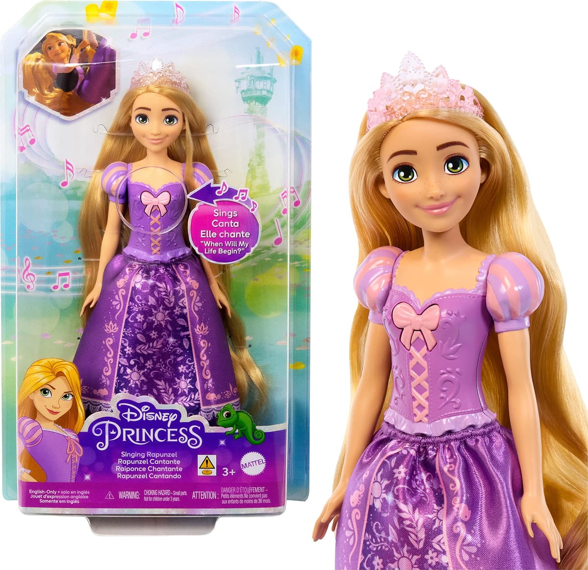 Disney Princess Doll - Singing Rapunzel