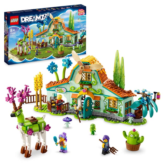 Конструктор LEGO конюшня на фантастични същества - LEGO DREAMZzz Stable of Dream Creatures 71459