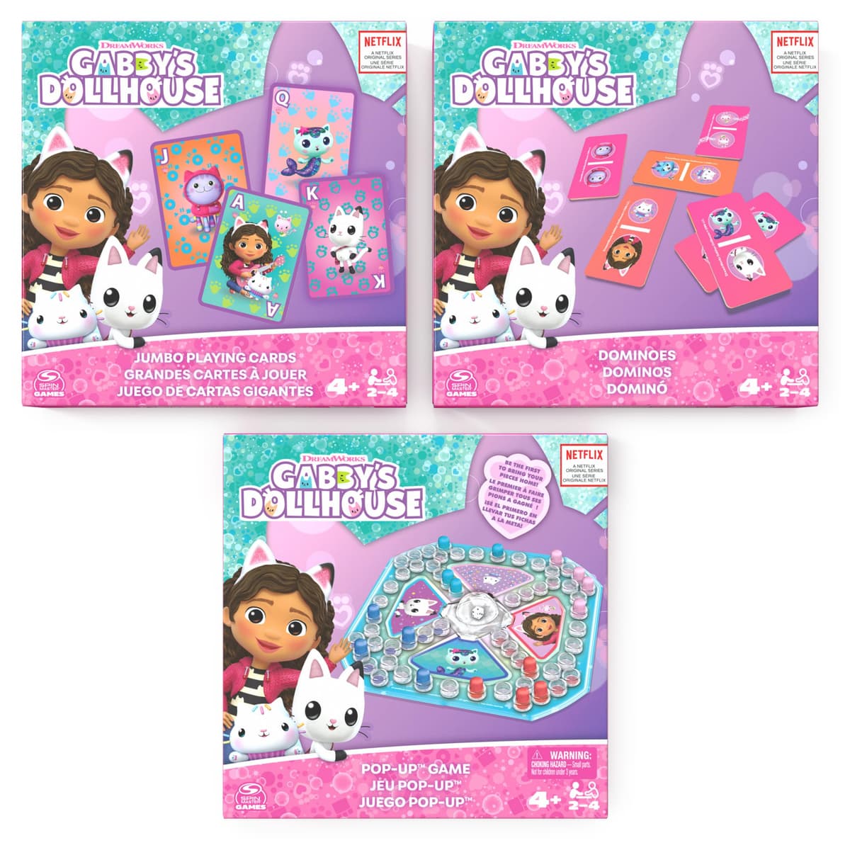20141594 Gabby's Dollhouse Game Set 3 pcs