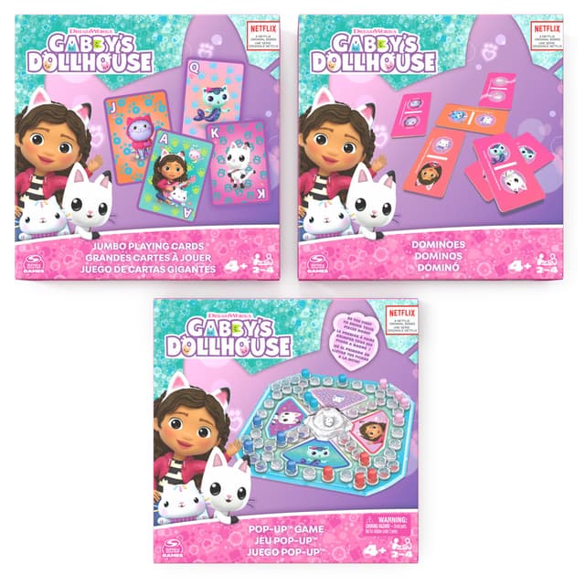 20141594 Gabby's Dollhouse Game Set 3 pcs