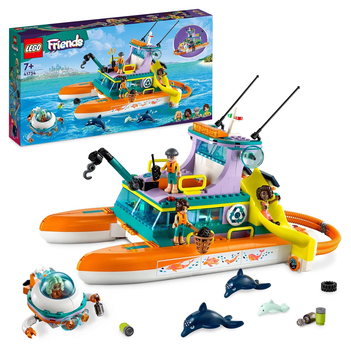 LEGO® Friends 41734 - Sea Rescue Boat