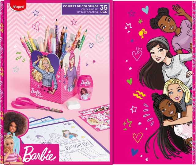 MAPED Barbie Set, 35 pcs