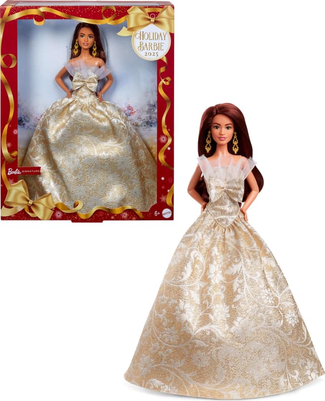 Barbie Doll - Holiday: Brunette