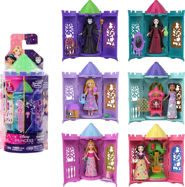 JBL39 Disney Princess Tower Surprise Mini Doll