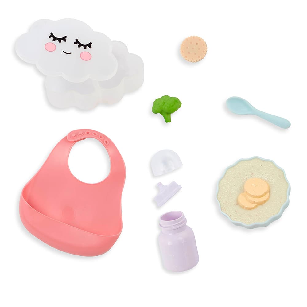 Doll Accessories Set, Battat, Lulla Baby, Feeding Time, 10 pcs