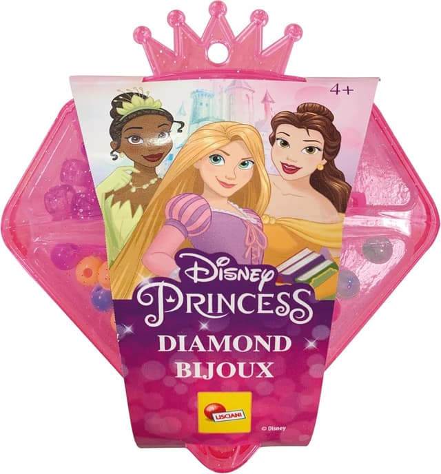 Творчески комплект, Lisciani, Disney Princess, Направи си сам бижута в кутия